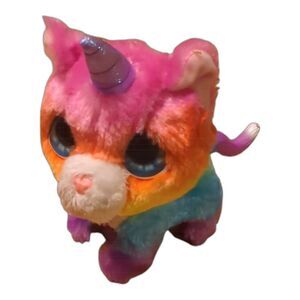 Fur Real Furreal Cat Kitty Rainbow Walk Unicorn Talking Hasbro Toy Plush 2018